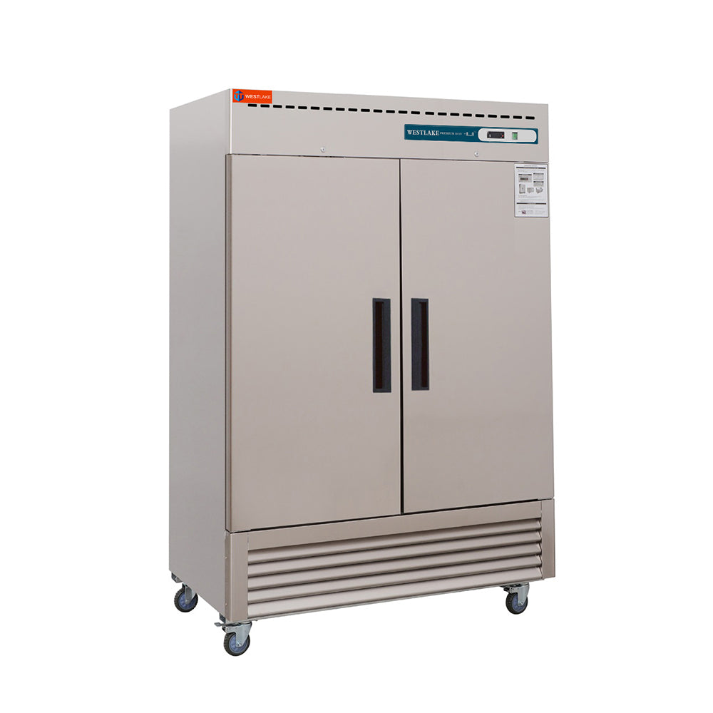 Commercial Freezer, Commercial Reach-In Solid Door Freezer for Restaurant, Bar, Shop, etc.