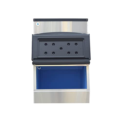 Westlake Commercial Ice Machine, Full Cube Ice Maker Machine 500 lbs Ice with 375lbs Storage Capacity