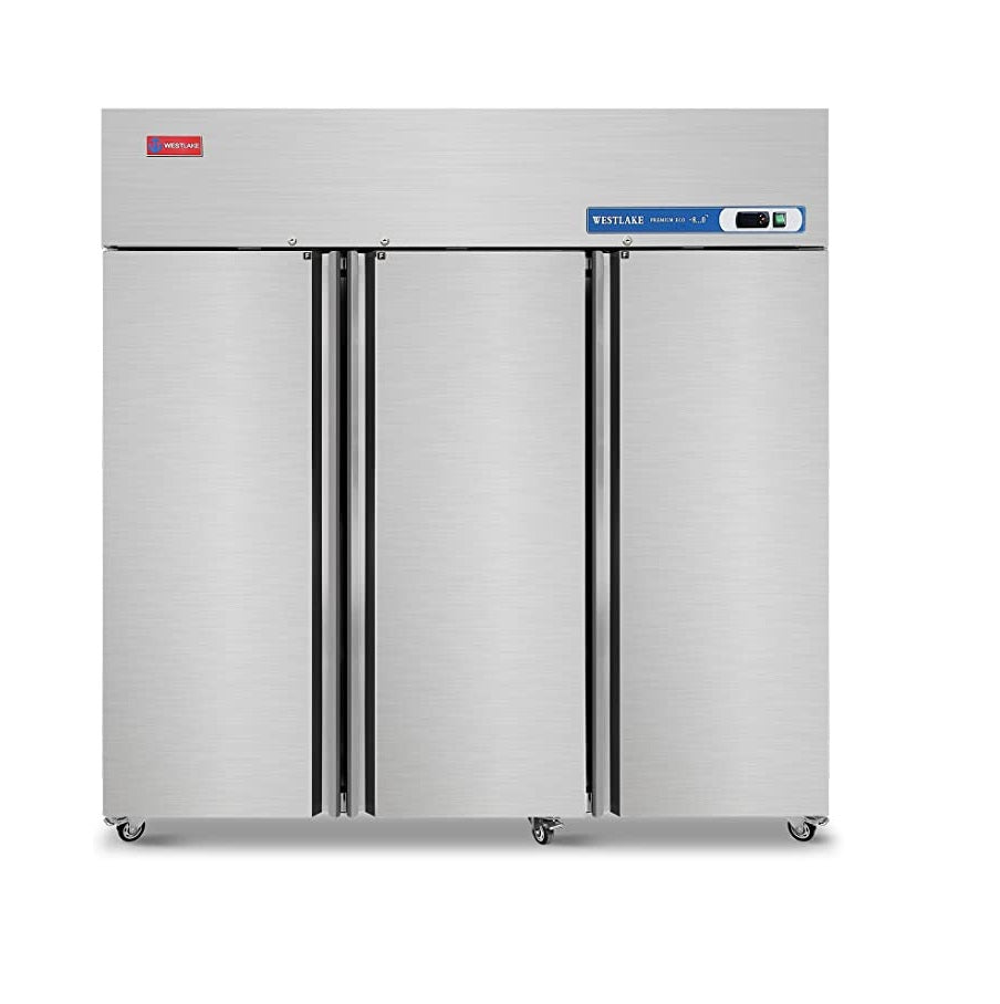 Commercial Freezer, Commercial Reach-In Solid Door Freezer for Restaurant, Bar, Shop, etc.