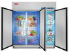 Commercial Refrigerator and Freezer Combo, WESTLAKE 72" 3 door Reach-In Commercial Fridge and Freezer Combination