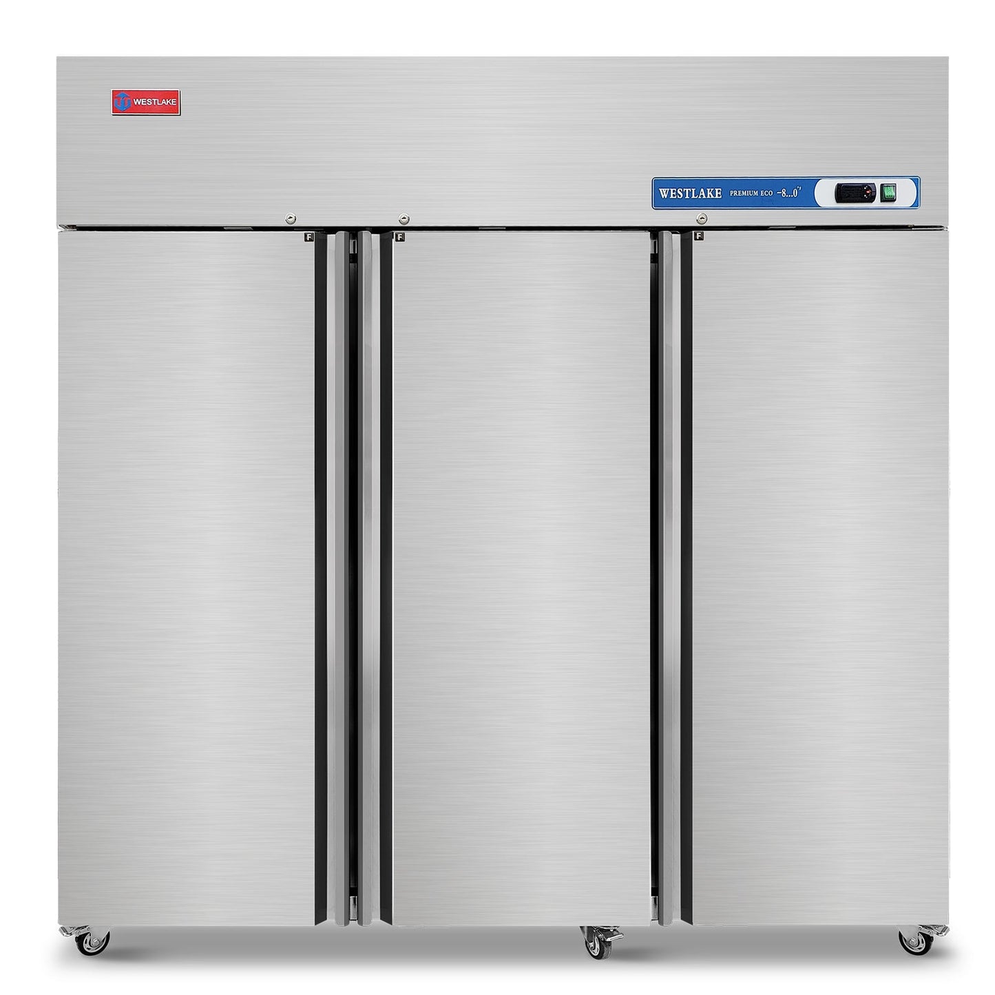 Commercial Refrigerator, Cooler, Fridge Reach-In Solid Door for Restaurant, Bar, Shop, etc