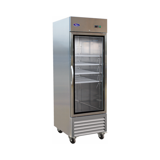 VALPRO VP1FG-HC  SINGLE GLASS DOOR REACH-IN FREEZER 23 CU. FT.