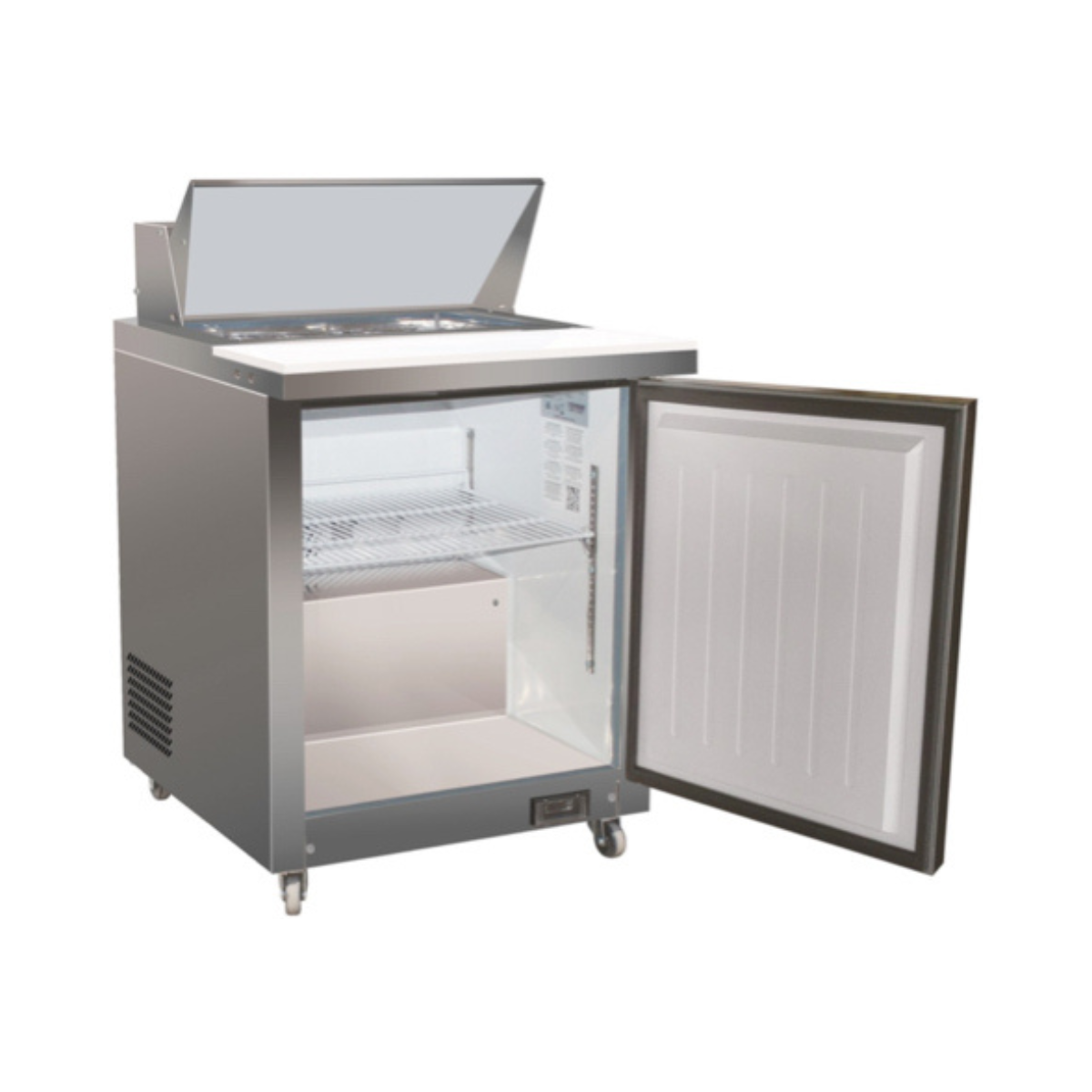 VALPRO 29″ SANDWICH / SALAD FOOD PREP TABLE REFRIGERATOR - VP29S-HC