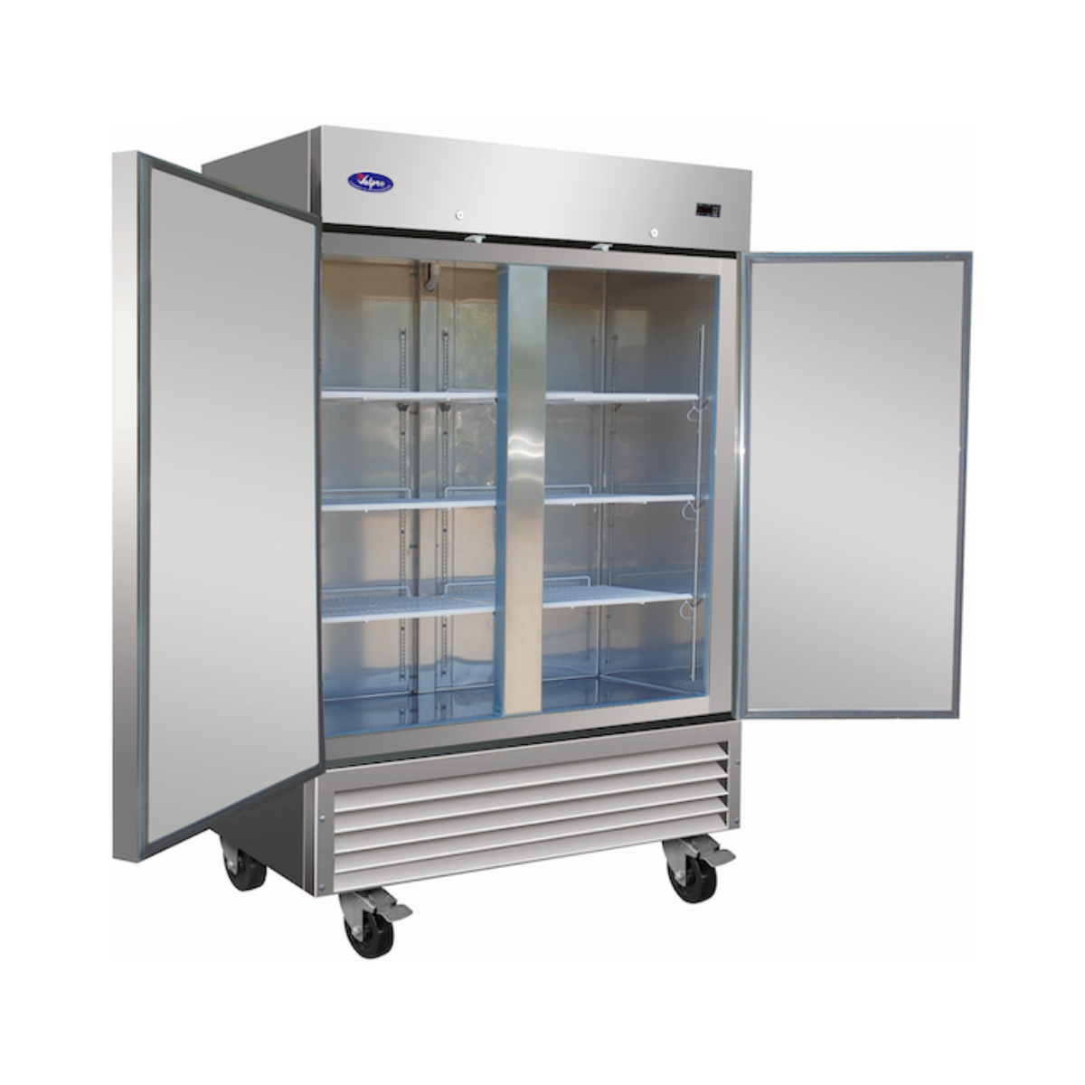 VALPRO VP2F-HC TWO-DOOR REACH-IN FREEZER 49 CU. FT.