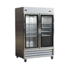 VALPRO VP2FG-HC TWO GLASS DOOR REACH-IN FREEZER 49 CU. FT.