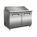 VALPRO 48″ MEGA-TOP SANDWICH / SALAD FOOD PREP TABLE REFRIGERATOR - VP48SM-HC