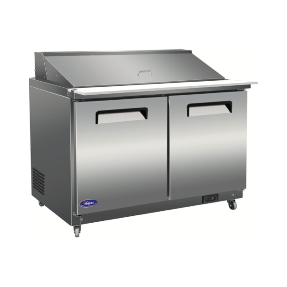 VALPRO 48″ MEGA-TOP SANDWICH / SALAD FOOD PREP TABLE REFRIGERATOR - VP48SM-HC