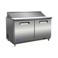 VALPRO 61″ SANDWICH / SALAD FOOD PREP TABLE REFRIGERATOR - VP60S-HC