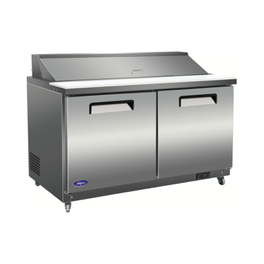 VALPRO 61″ SANDWICH / SALAD FOOD PREP TABLE REFRIGERATOR - VP60S-HC
