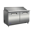 VALPRO 61″ MEGA-TOP SANDWICH / SALAD FOOD PREP TABLE REFRIGERATOR - VP60SM-HC