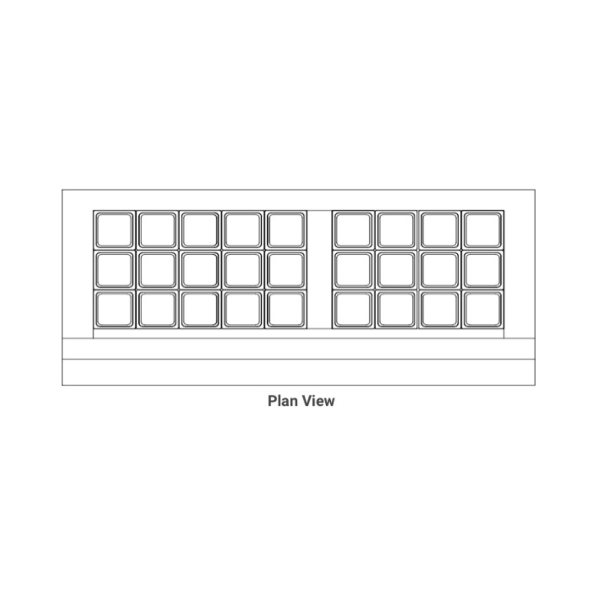 VALPRO 72″ MEGA-TOP SANDWICH / SALAD FOOD PREP TABLE REFRIGERATOR - VP72SM-HC