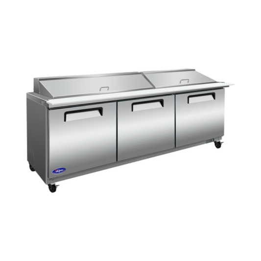 VALPRO 72″ MEGA-TOP SANDWICH / SALAD FOOD PREP TABLE REFRIGERATOR - VP72SM-HC