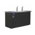 VALPRO DIRECT DRAW BEER DISPENSER 49″ – 2 TOWERS – 2 TAPS - VPBD2-2