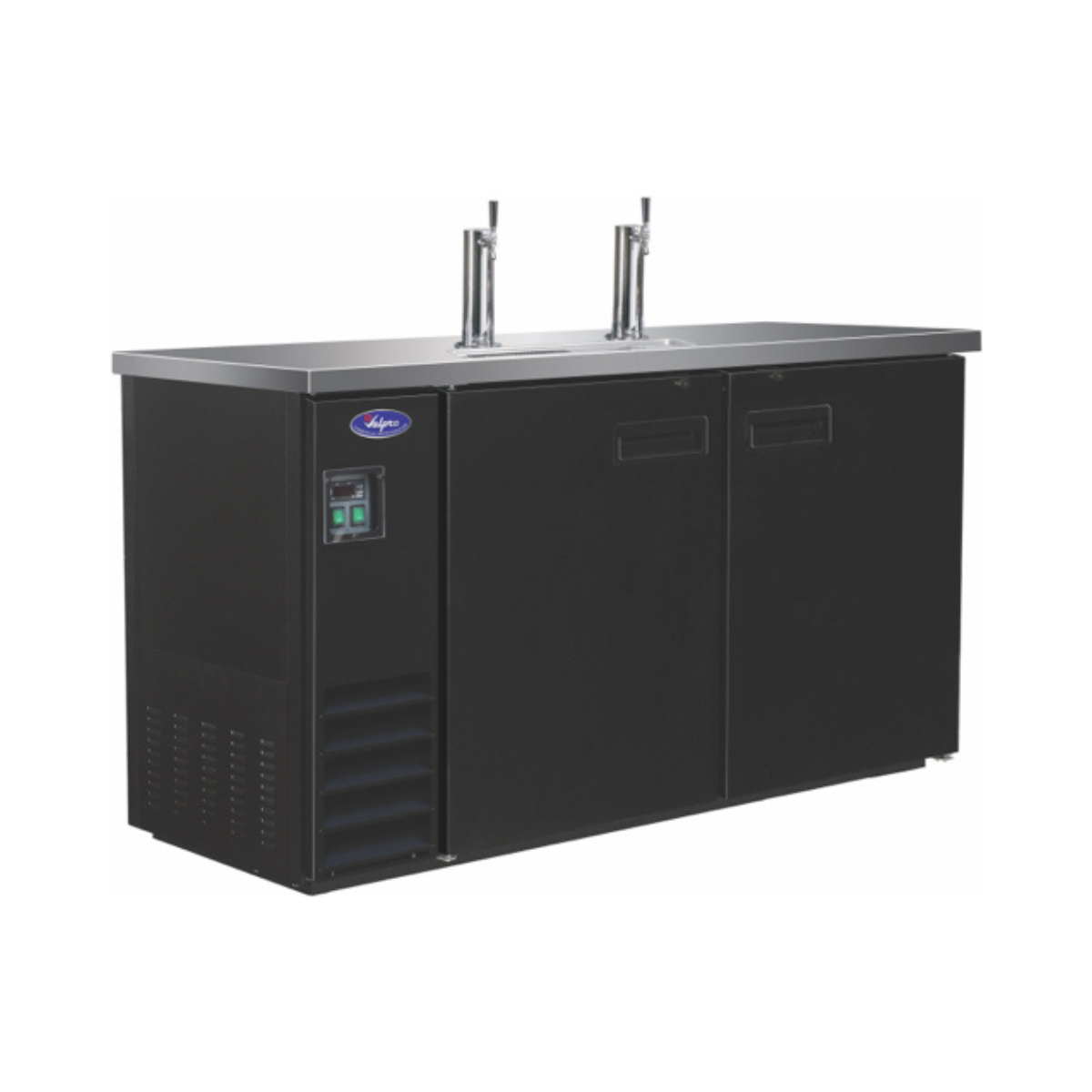 VALPRO DIRECT DRAW BEER DISPENSER 61″ – 2-TOWERS -2 TAPS - VPBD3-2