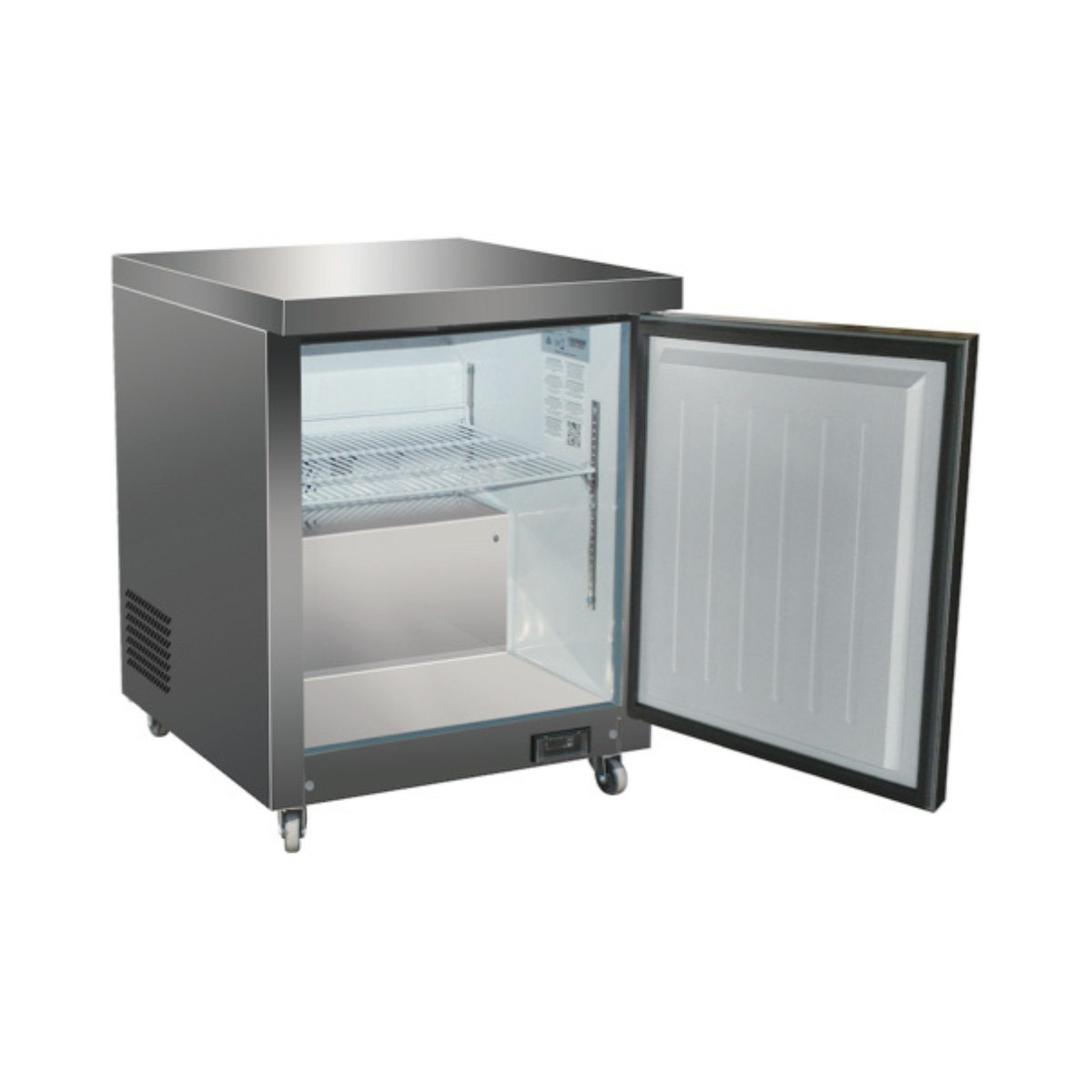VALPRO 27″ UNDER COUNTER FREEZER – 6.5 CU. FT. - VPUCF27