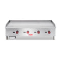 Commercial Gas Griddle, WESTLAKE 48" Countertop Griddle 4 Burner Plate Grill 120,000 BTU