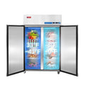 Commercial Refrigerator and Freezer WESTLAKE 48" 2 door Reach-In Commercial Fridge Freezer Combo 36 Cu.ft