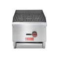 Commercial Charbroiler, WESTLAKE 16" Gas Countertop Radiant Char Broil Barbecue BBQ Grill 1 Burner Char Broiler - 30,000 BTU